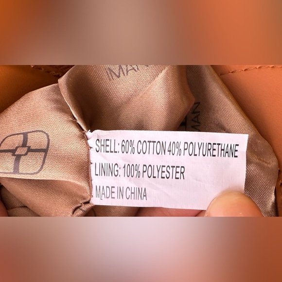 IMAM Shoulder Bag Euciman trapezoid travel brown/gray travel bag lightweight pur - Picture 6 of 16